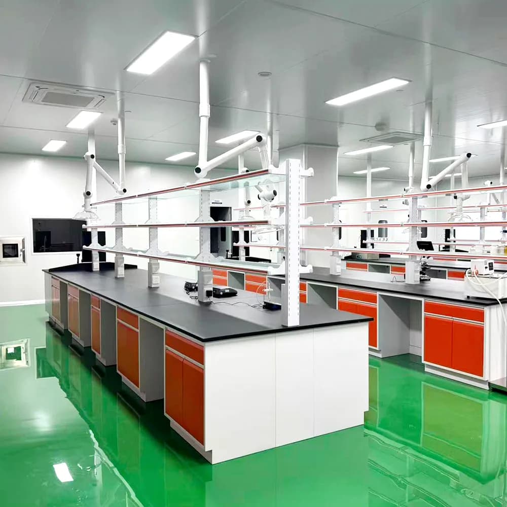 Cosmetic research and development laboratory for formula testing at King Metis