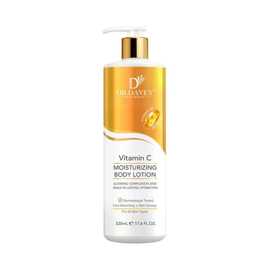 لوشن الجسم DR.DAVEY سعة 520 ml بنظام OEM/ODM موديل Dv-6996