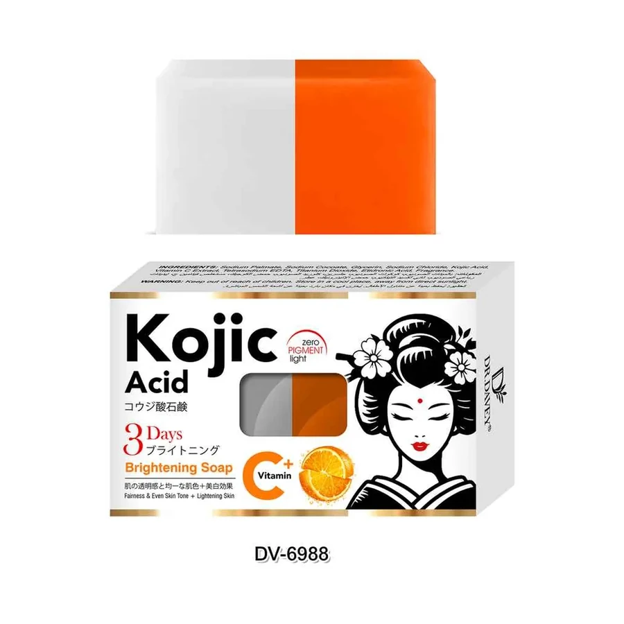 صابون حمض الكوجيك من DR.DAVEY بوزن 100 g، خدمة OEM/ODM، موديل DV-6988