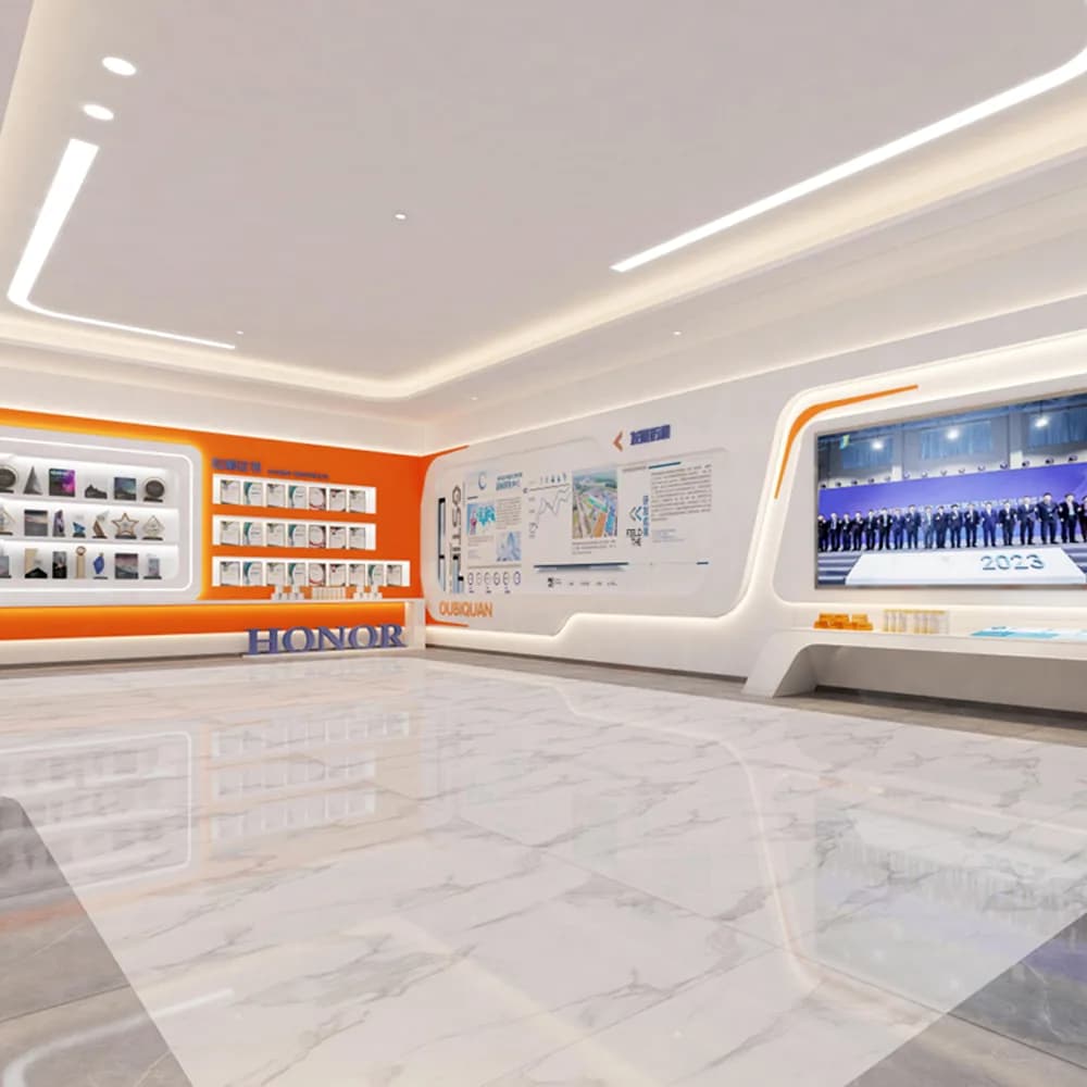 Personal care sample showroom for private label skincare and hair care buyers