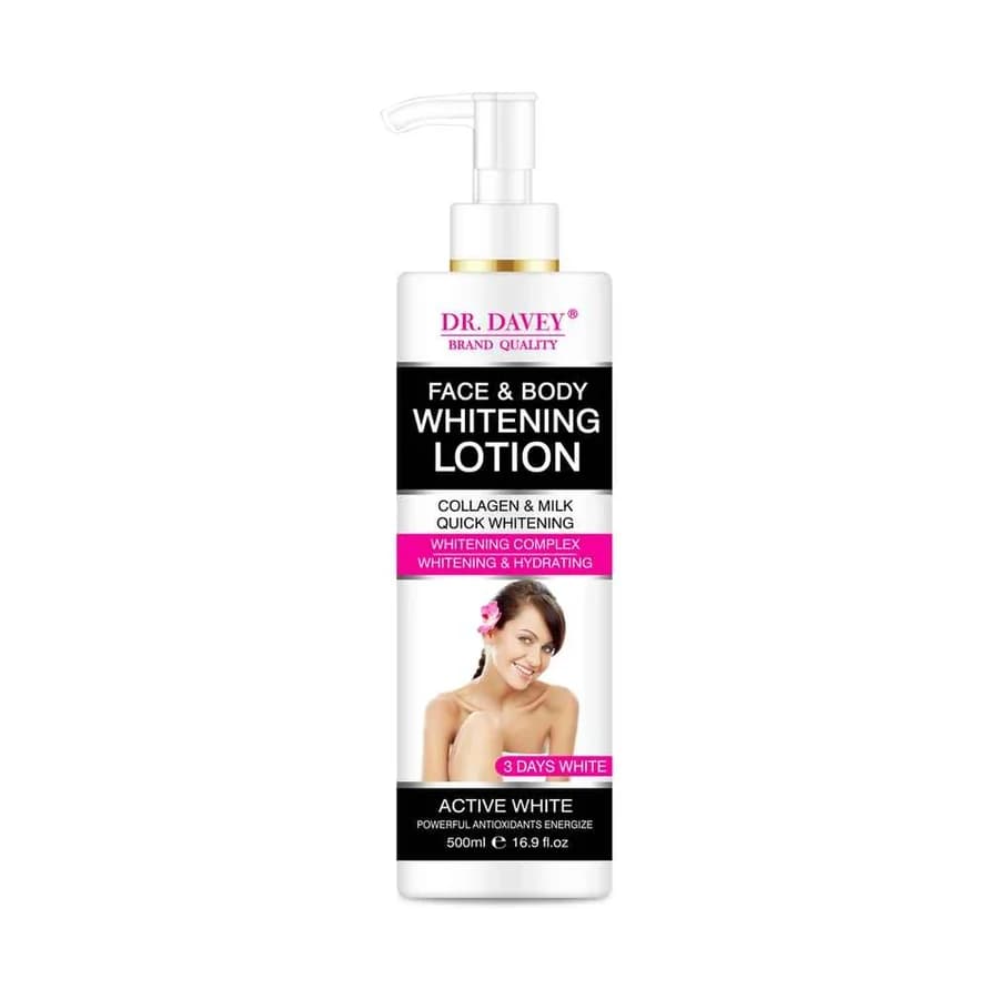 DR.DAVEY Brightening Body Lotion model DV-6273 product image for OEM/ODM private label body lotion manufacturing