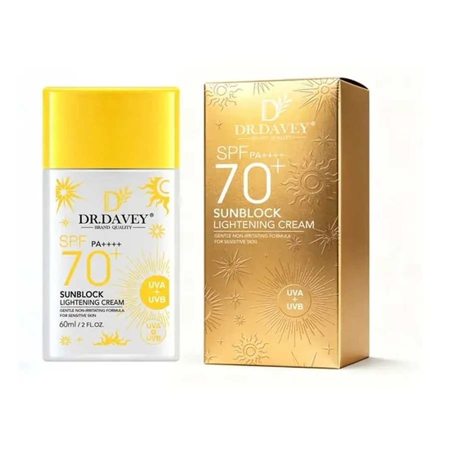 DR.DAVEY Dr.dr.dr.davey écran solaire SPF produit de soin personnel 60 ml OEM/ODM Dv-7006