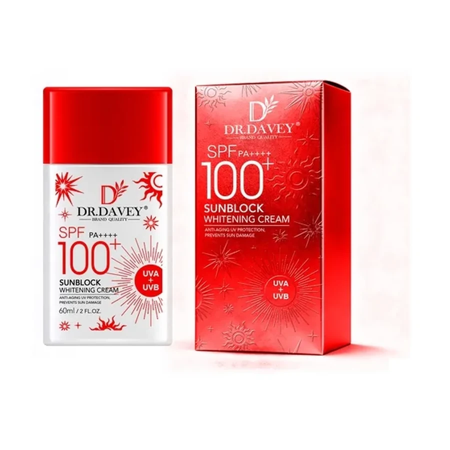 DR.DAVEY Dr.dr.dr.davey écran solaire SPF produit de soin personnel 60 ml OEM/ODM Dv-7009