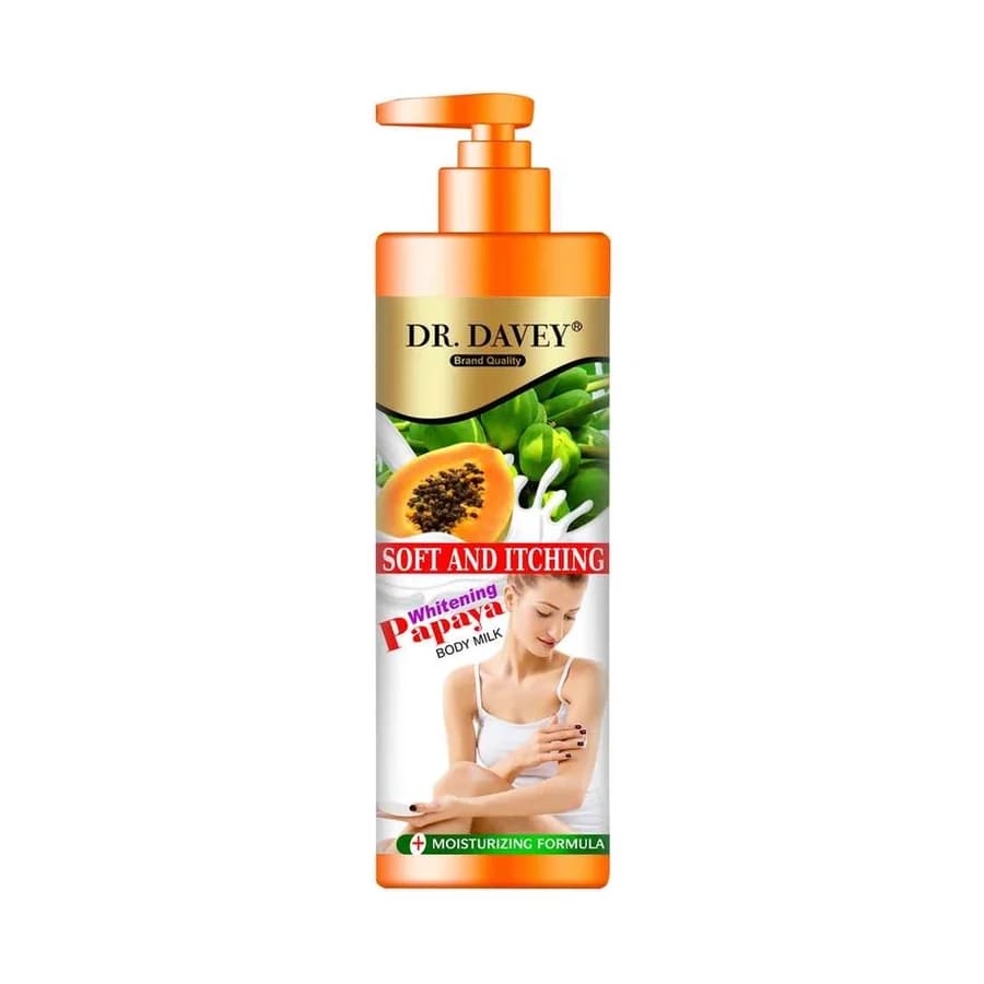 DR.DAVEY Papaya Body Lotion model DV-6076 product image for OEM/ODM private label body lotion manufacturing