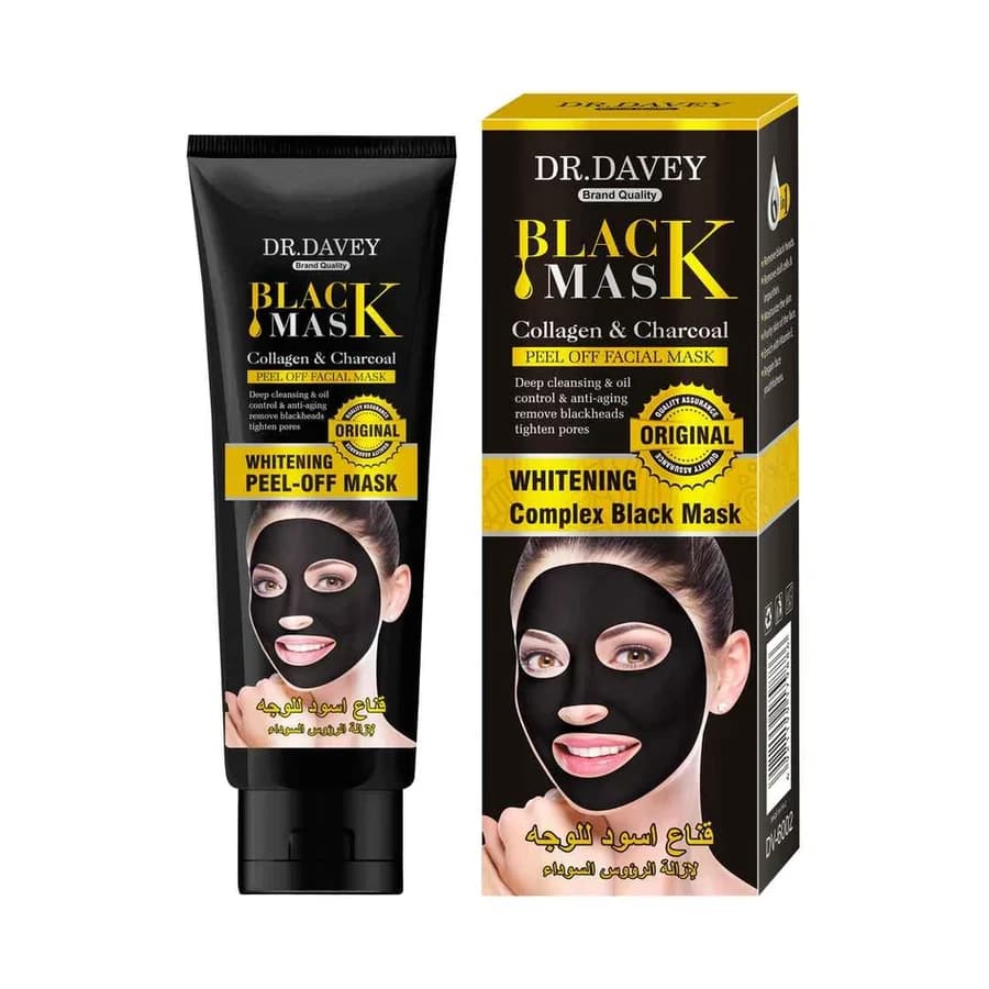 DR.DAVEY Black Mask model DV-6001 product image for OEM/ODM private label personal care manufacturing