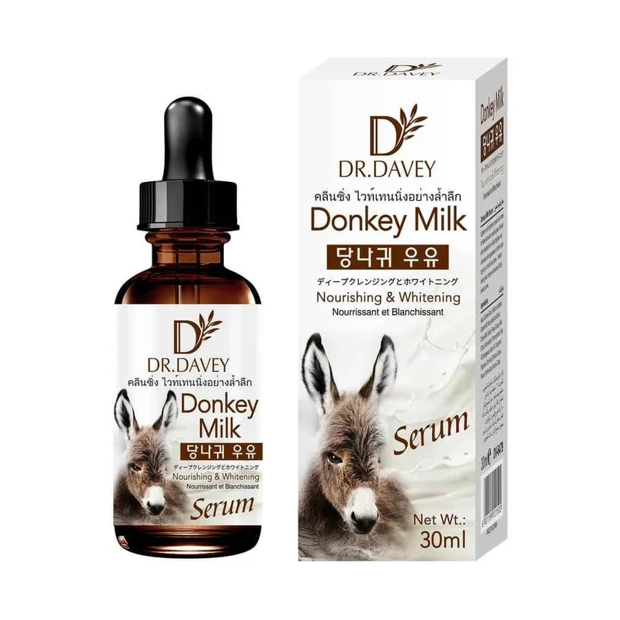 DR.DAVEY Donkey Milk Serum model DV-6479 product image for OEM/ODM private label skincare serum manufacturing