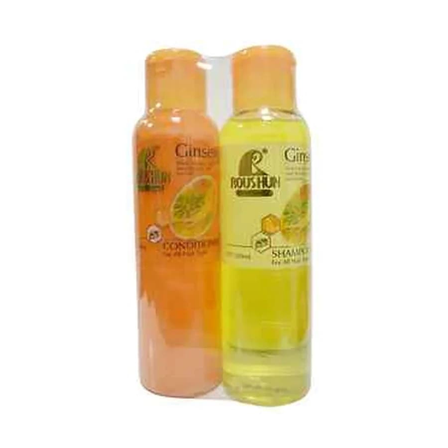 ROUSHUN Set Shampoo Serum Ginseng Set model RS-29474 product image for OEM/ODM private label shampoo manufacturing