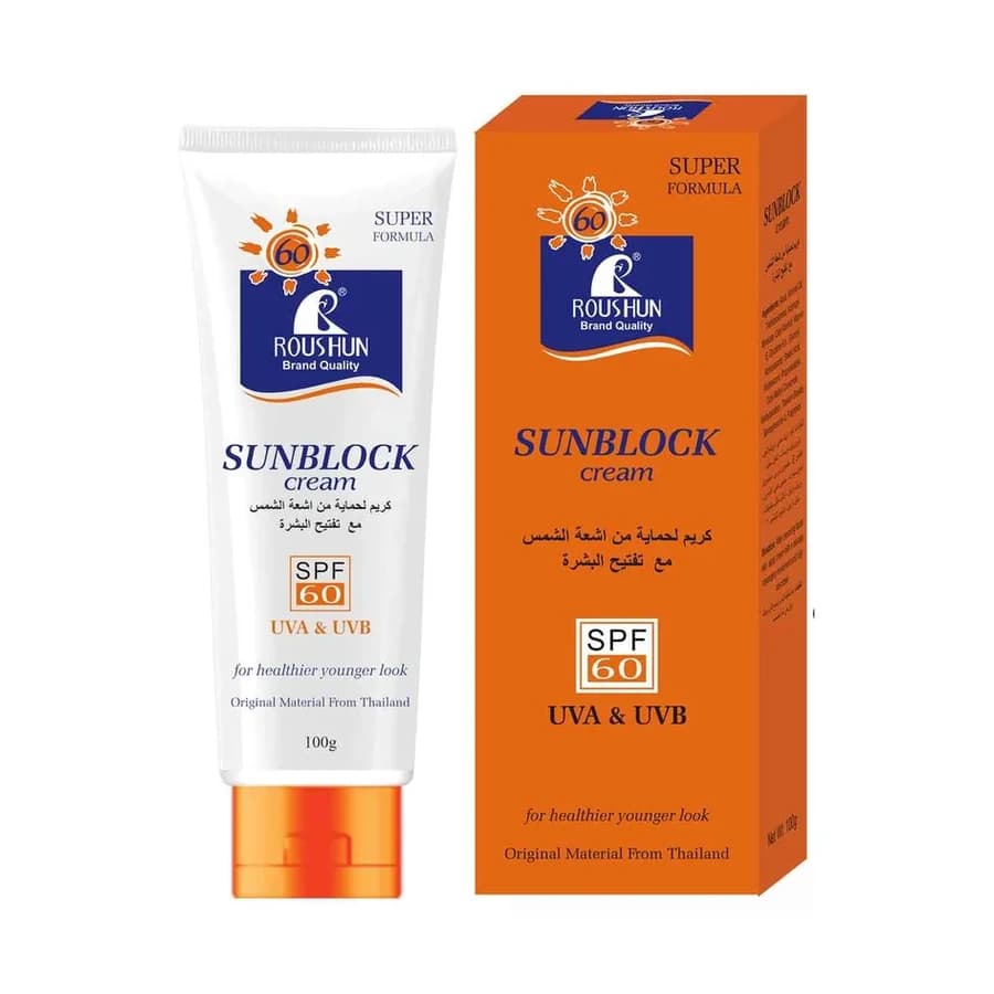 ROUSHUN Sunscreen model RS-29387 product image for OEM/ODM private label sunscreen manufacturing