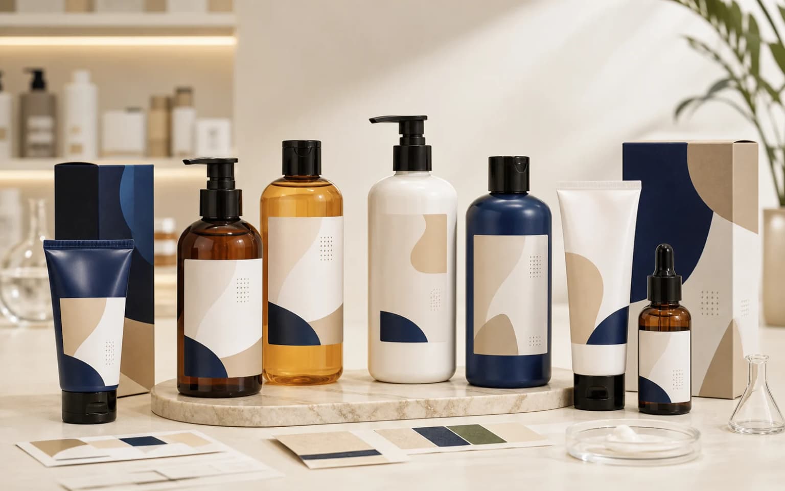 ROUSHUN and DR.DAVEY shampoo body lotion shower gel product family for personal care distributor sourcing