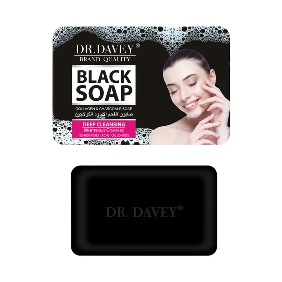 DR.DAVEY 活性炭黑皂 100 g,OEM/ODM Dv-6149