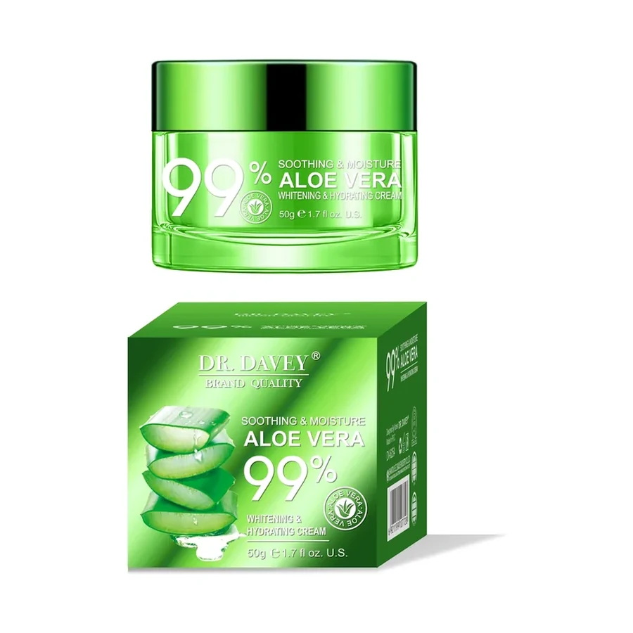 DR.DAVEY Aloe Vera Cream Personal Care Product 50 ml OEM/ODM Dv-6254 product image for OEM/ODM private label personal care product manufacturing