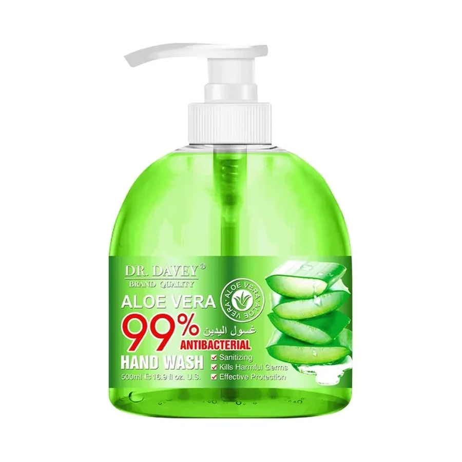 DR.DAVEY Aloe Vera Hand Wash Personal Care Product 500 ml OEM/ODM Dv-6268 product image for OEM/ODM private label personal care product manufacturing