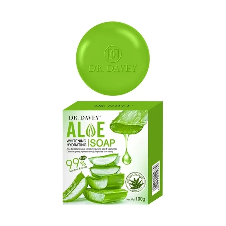 DR.DAVEY Aloe Vera Soap 100 g OEM/ODM Dv-6288 product image for OEM/ODM private label soap manufacturing