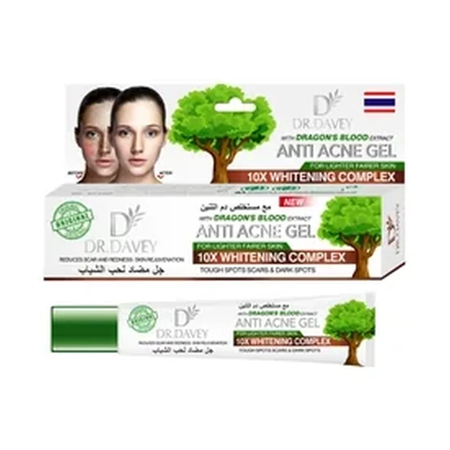DR.DAVEY Anti Blemish Care Gel Personal Care Product 30 ml OEM/ODM Dv-6556 product image for OEM/ODM private label personal care product manufacturing