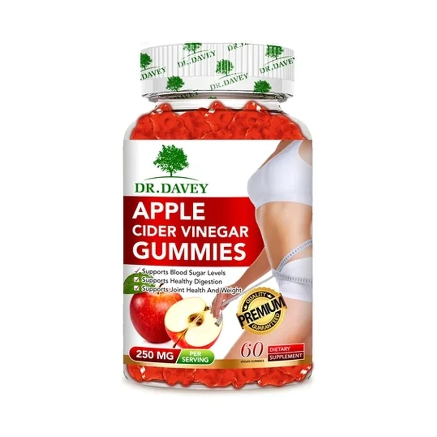 DR.DAVEY Apple Cider Vinegar Gummies Personal Care Product 3 g OEM/ODM Dv-6697 product image for OEM/ODM private label personal care product manufacturing