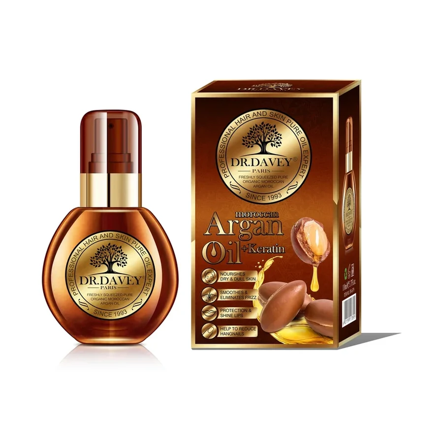 DR.DAVEY Argan Body Oil 110 ml OEM/ODM Dv-6379 product image for OEM/ODM private label body oil manufacturing