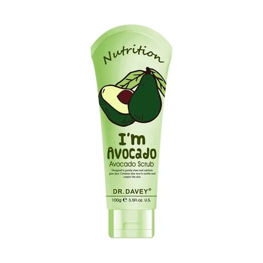 DR.DAVEY Avocado Scrub Personal Care Product 100 g OEM/ODM Dv-6315 product image for OEM/ODM private label personal care product manufacturing