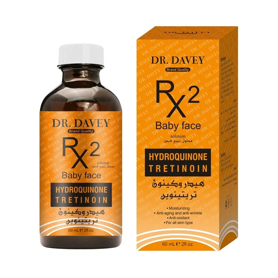 DR.DAVEY BABY FACE RX2 Personal Care Product 60 ml OEM/ODM Dv-6401 product image for OEM/ODM private label personal care product manufacturing