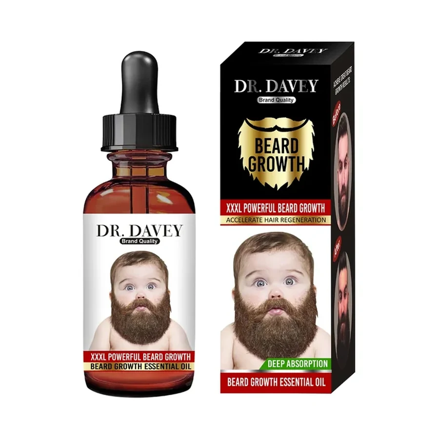 DR.DAVEY Beard Growth Body Oil 30 ml OEM/ODM Dv-6079 product image for OEM/ODM private label body oil manufacturing