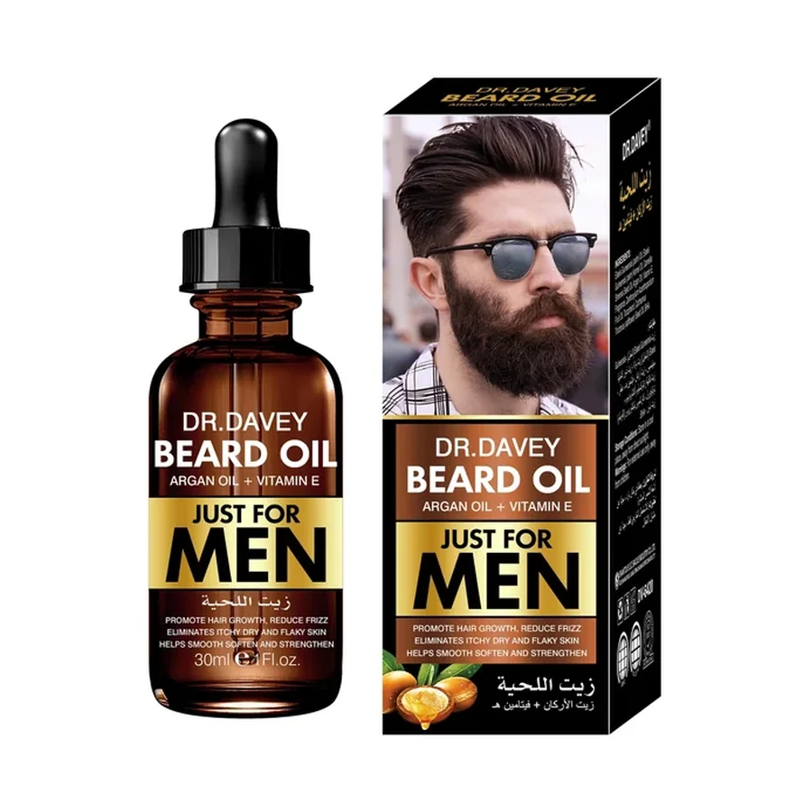DR.DAVEY Beard Growth Body Oil 30 ml OEM/ODM Dv-6420 product image for OEM/ODM private label body oil manufacturing