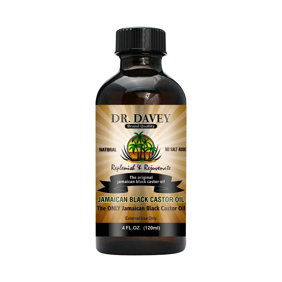 DR.DAVEY Black Castor Scalp Care Body Oil 120 ml OEM/ODM Dv-6065 product image for OEM/ODM private label body oil manufacturing