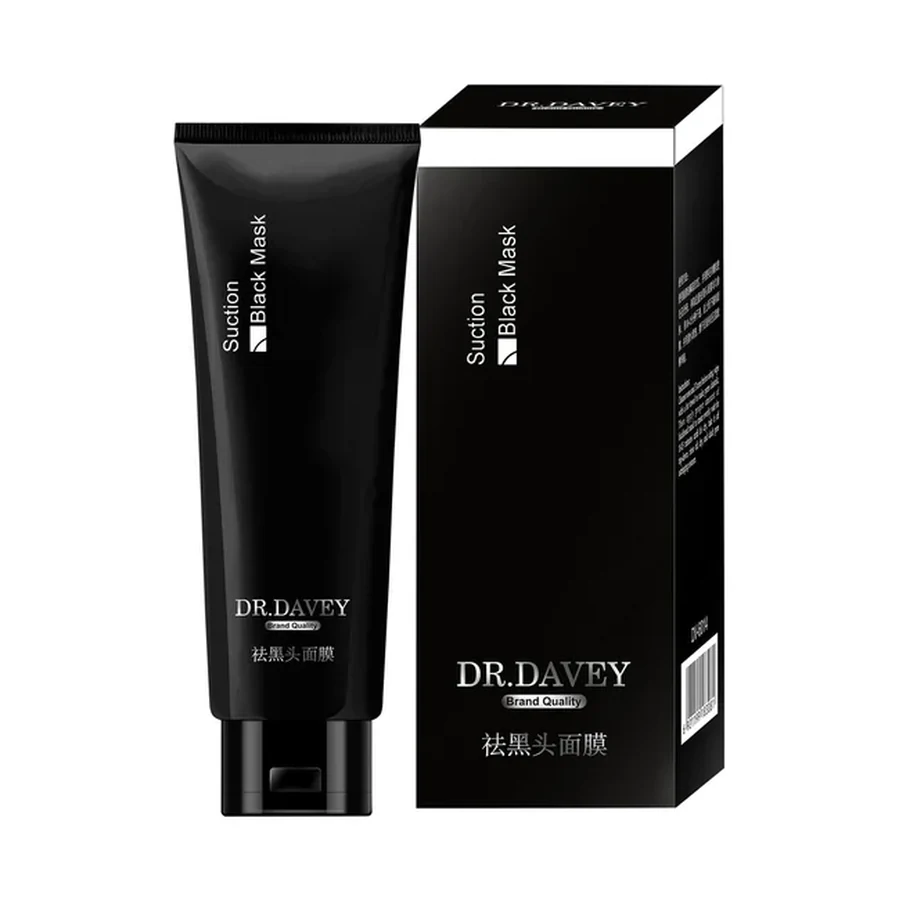 DR.DAVEY Black Face Mask 60 g OEM/ODM Dv-6014 product image for OEM/ODM private label skincare manufacturing