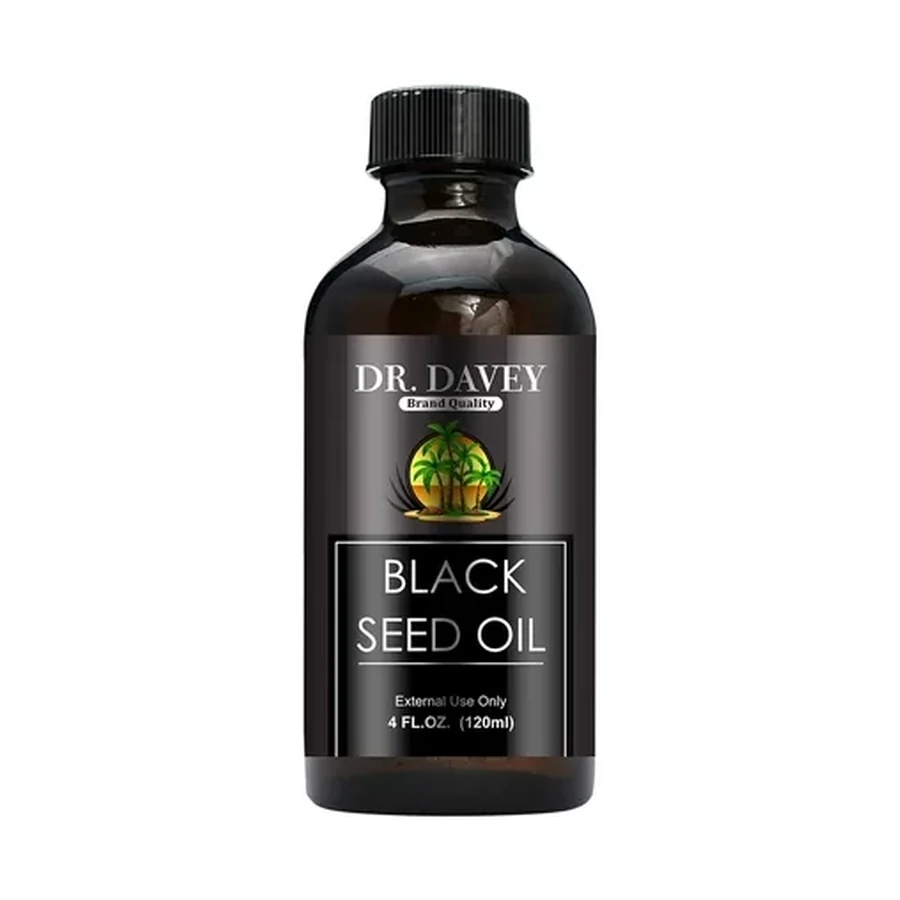 DR.DAVEY Black Seed Scalp Care Body Oil 120 ml OEM/ODM Dv-6067 product image for OEM/ODM private label body oil manufacturing