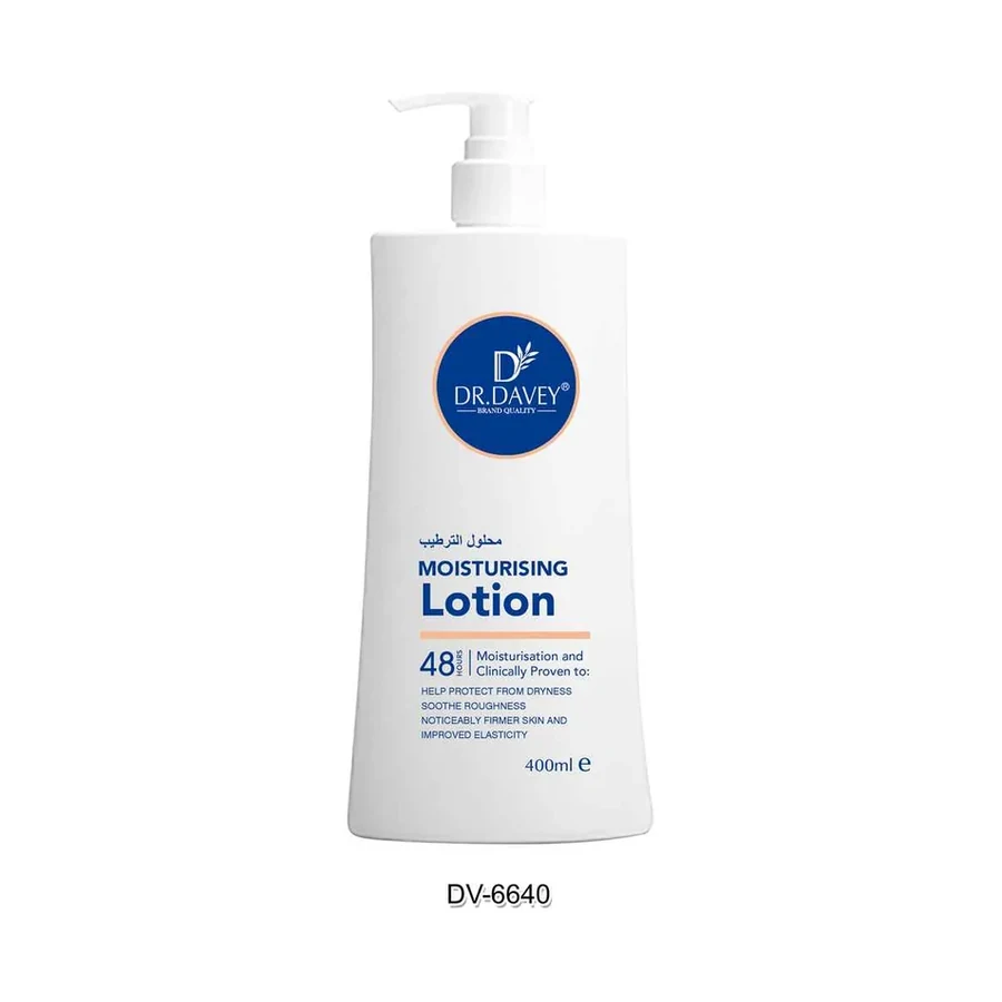 DR.DAVEY Body Lotion Moisturising Lotion model DV-6640 product image for OEM/ODM private label body lotion manufacturing