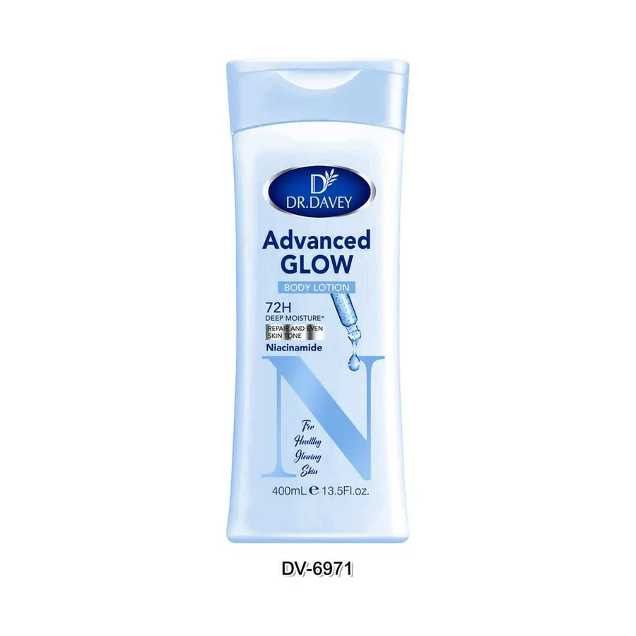DR.DAVEY Advanced Glow Body Lotion model DV-6971 product image for OEM/ODM private label body lotion manufacturing