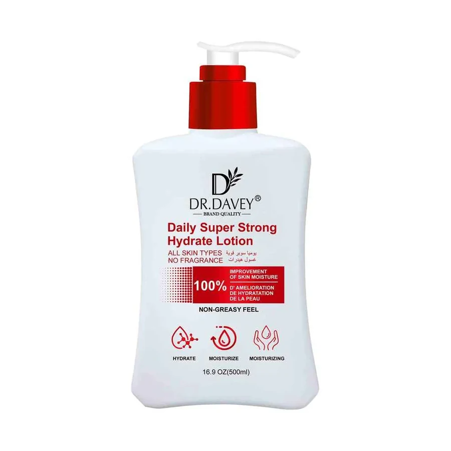 DR.DAVEY Daily Super Strong Hydrate Lotion model DV-6632 product image for OEM/ODM private label body lotion manufacturing
