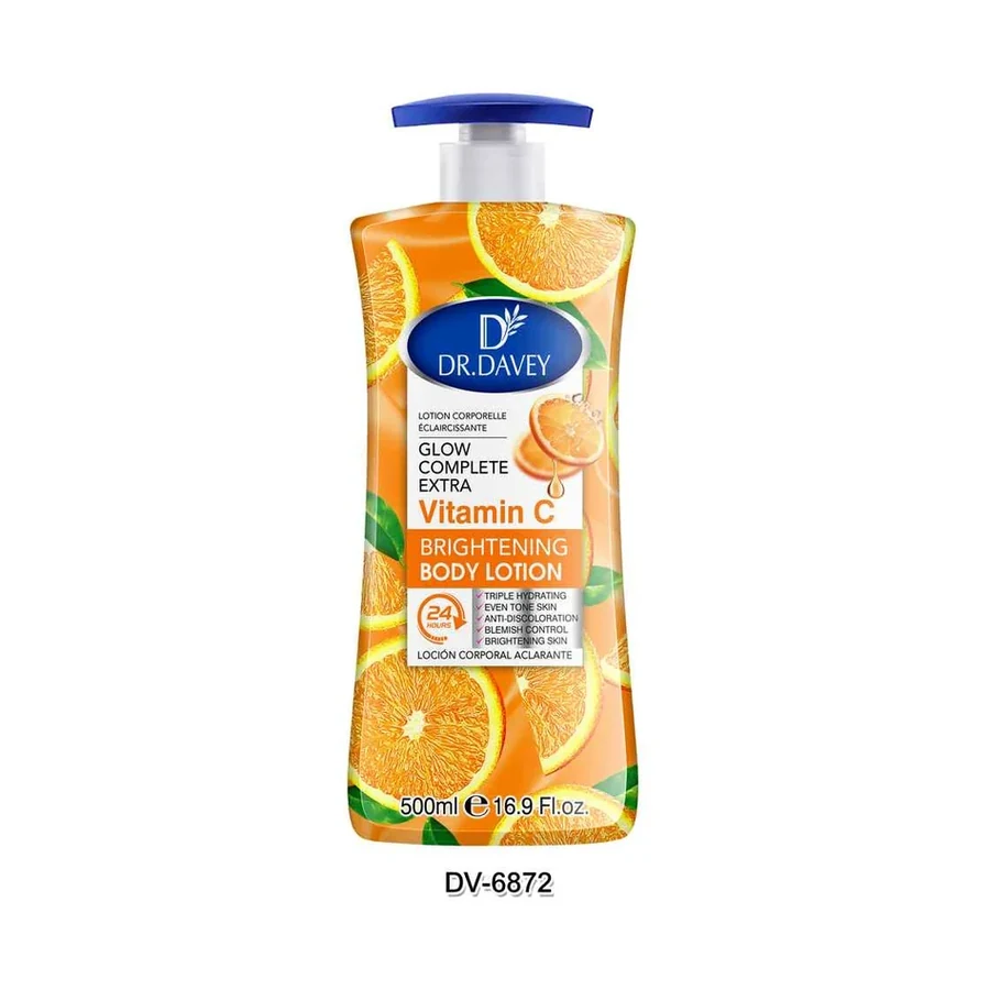 DR.DAVEY VC Body Lotion VC Body Lotion model DV-6872 product image for OEM/ODM private label body lotion manufacturing