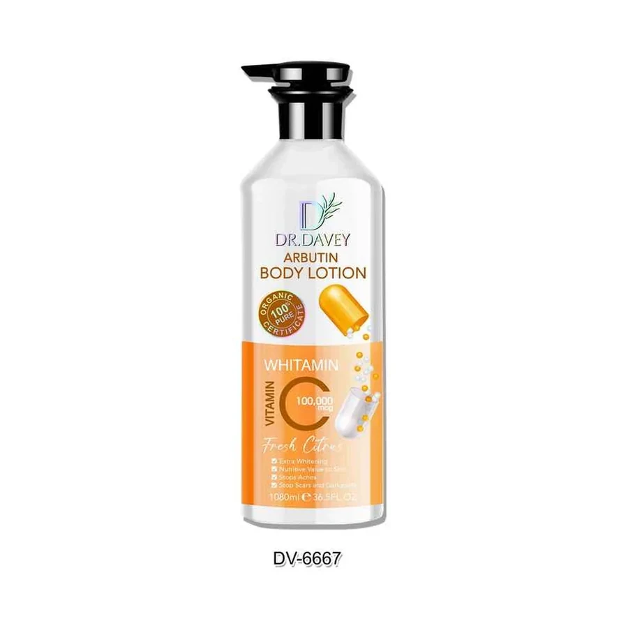 DR.DAVEY VC Body Lotion VC Body Lotion model DV-6667 product image for OEM/ODM private label body lotion manufacturing