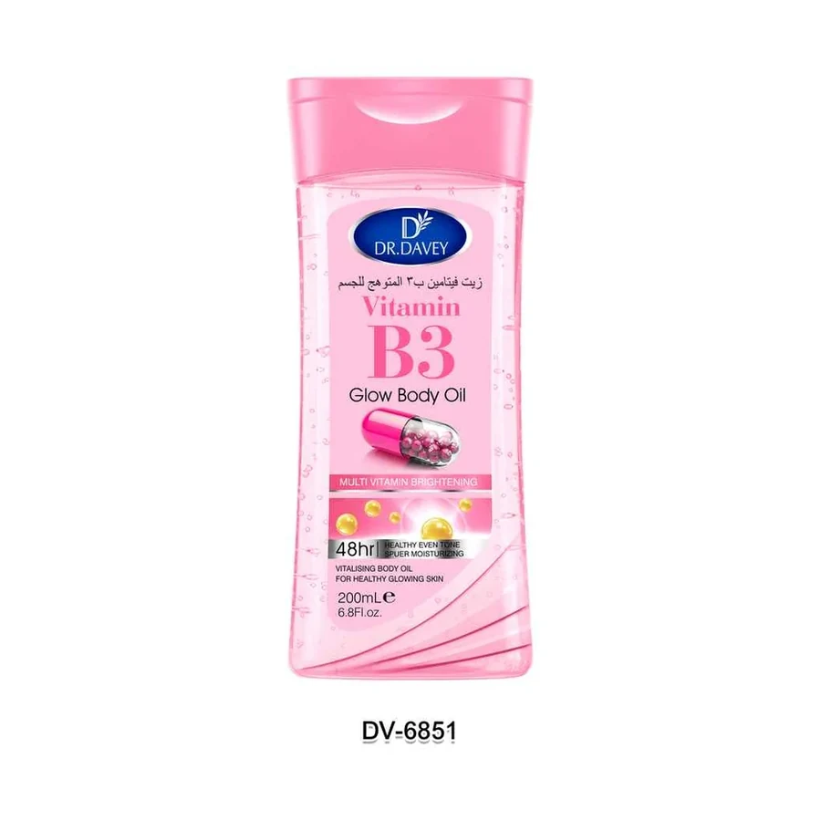 DR.DAVEY B3 Body Oil B3 Body Oil model DV-6851 product image for OEM/ODM private label body oil manufacturing