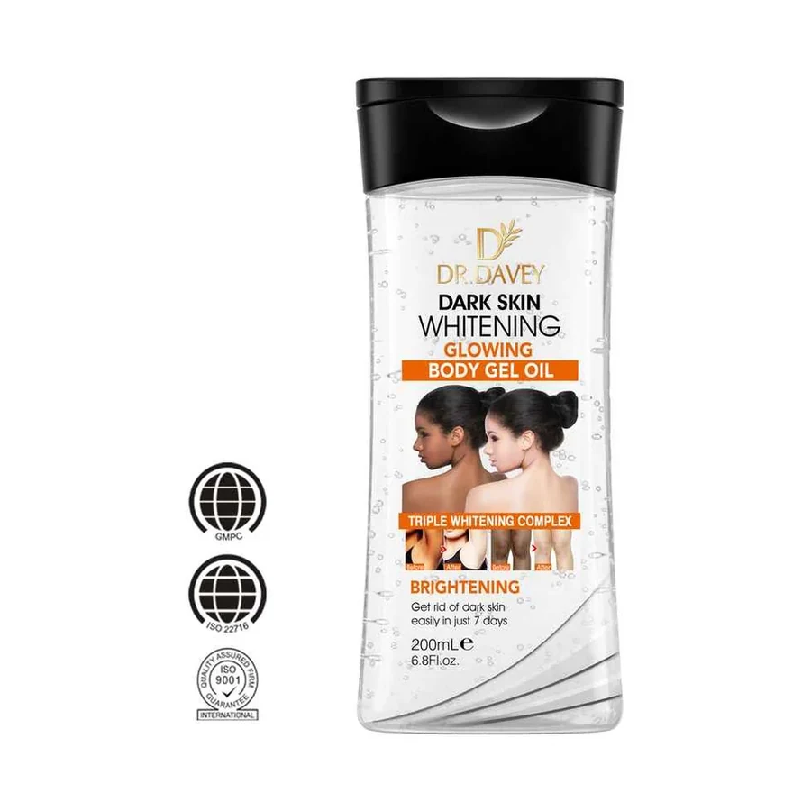 DR.DAVEY Triple Brightening Body Oil Body Oil model DV-6856 product image for OEM/ODM private label body oil manufacturing