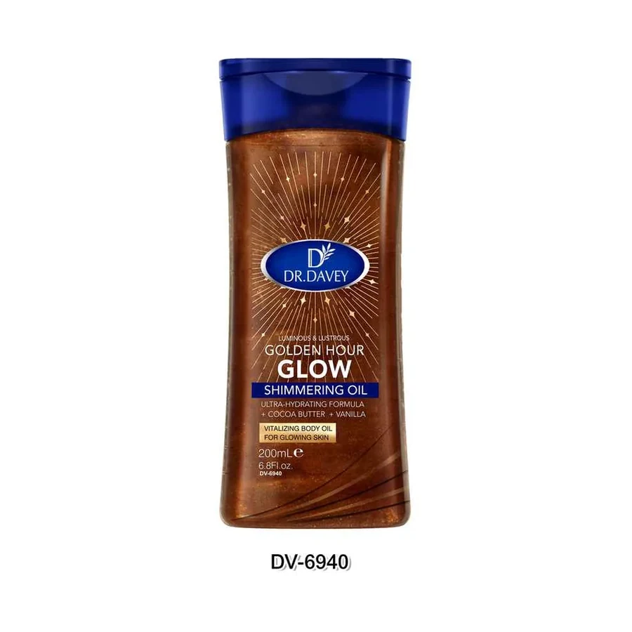 DR.DAVEY SHIMMERING OIL Body Oil model DV-6940 product image for OEM/ODM private label body oil manufacturing