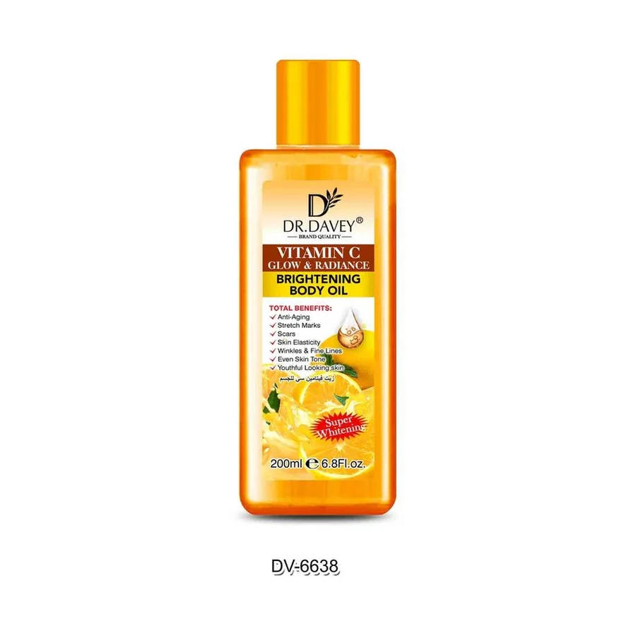 DR.DAVEY VC Body Oil Vc Body Oil model DV-6638 product image for OEM/ODM private label body oil manufacturing