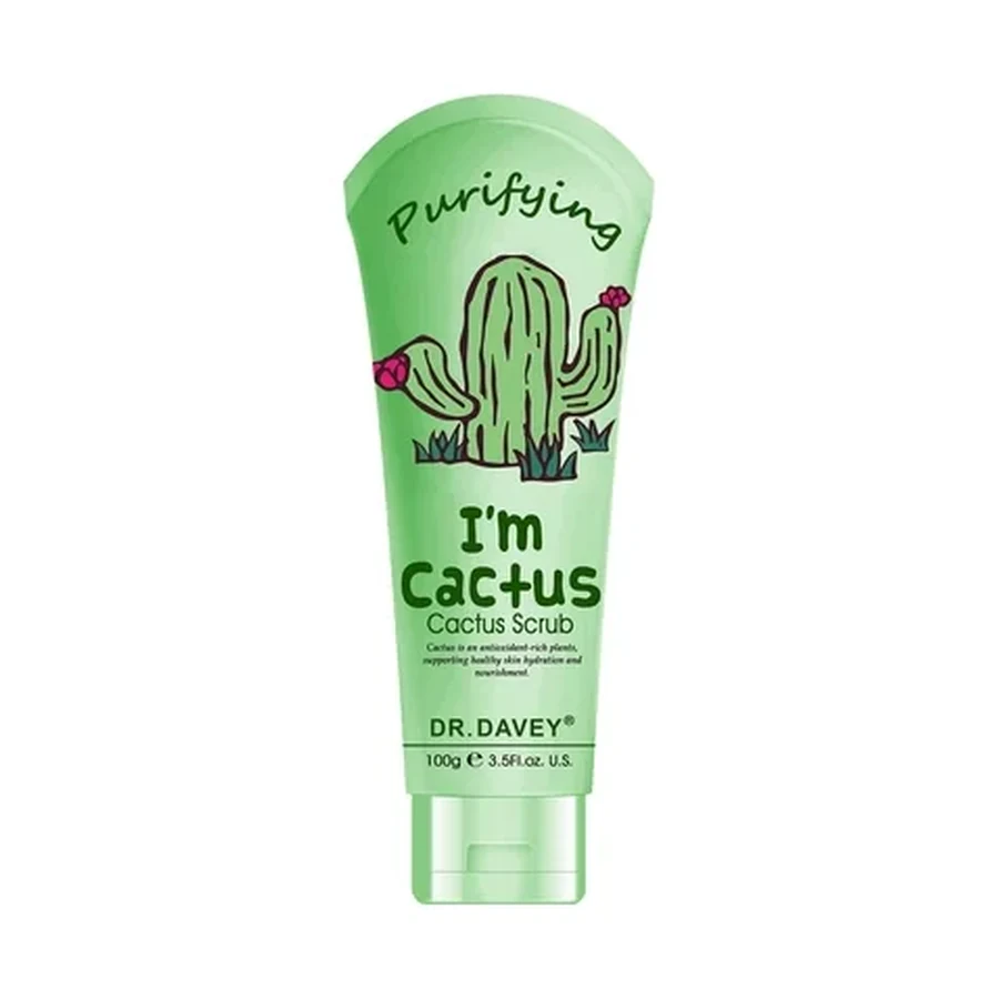 DR.DAVEY Cactus Scrub Personal Care Product 100 g OEM/ODM Dv-6307 product image for OEM/ODM private label personal care product manufacturing