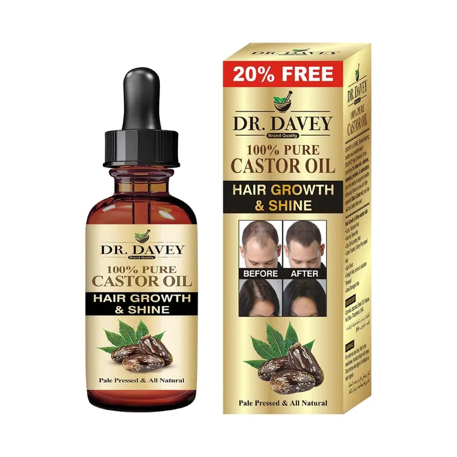 DR.DAVEY Castor Scalp Care Shine Body Oil 50 ml OEM/ODM Dv-6062 product image for OEM/ODM private label body oil manufacturing