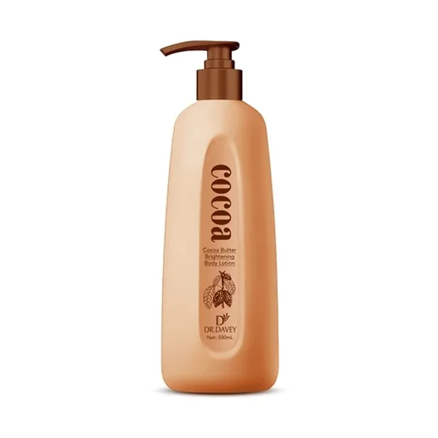 DR.DAVEY Cocoa Body Lotion 500 ml OEM/ODM Dv-6863 product image for OEM/ODM private label body lotion manufacturing