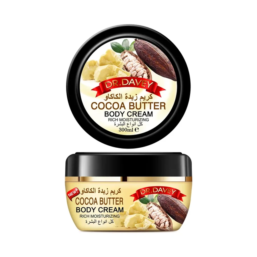 DR.DAVEY COCOA BUTTER Body Cream 300 g OEM/ODM Dv-6386 product image for OEM/ODM private label body cream manufacturing