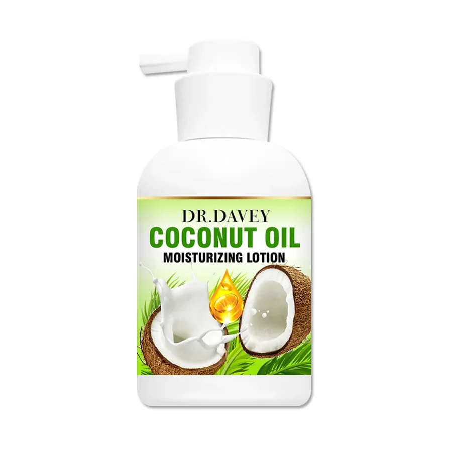 DR.DAVEY Coconut Oil Body Lotion 438 ml OEM/ODM Dv-6151 product image for OEM/ODM private label body lotion manufacturing