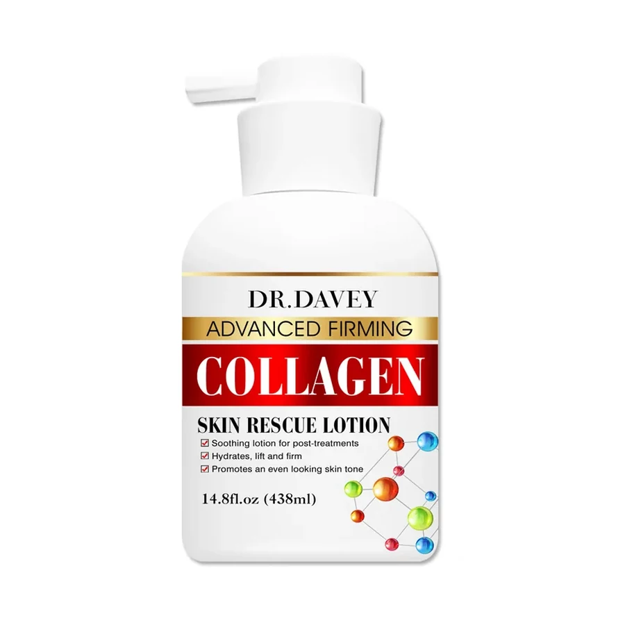 DR.DAVEY Collagen Body Lotion 438 ml OEM/ODM Dv-6150 product image for OEM/ODM private label body lotion manufacturing