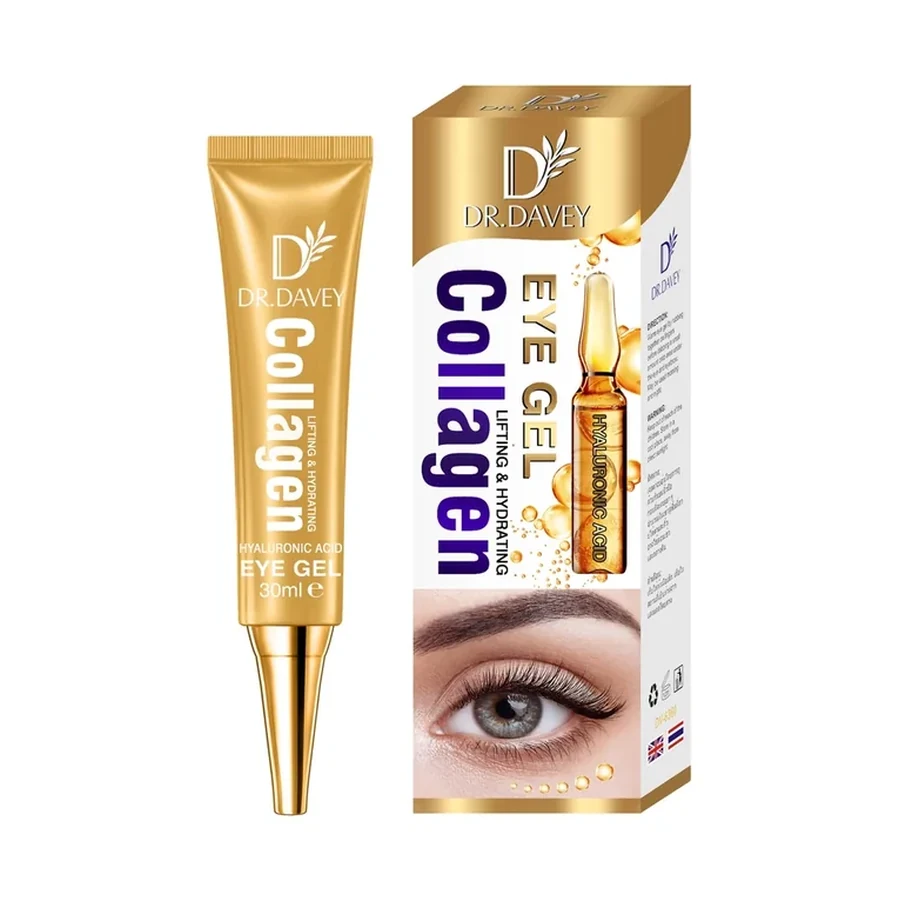 DR.DAVEY + Collagen Gel Eye Cream 30 ml OEM/ODM Dv-6360 product image for OEM/ODM private label skincare manufacturing