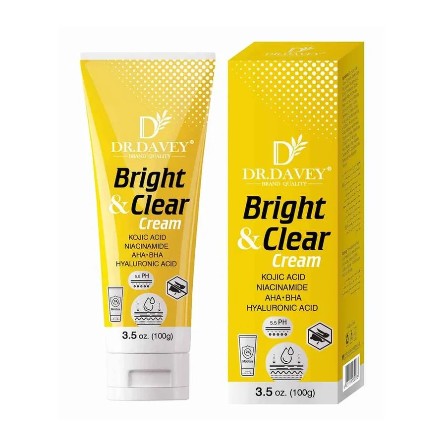 DR.DAVEY Bright Clear Cream Cream model DV-6601 product image for OEM/ODM private label body cream manufacturing