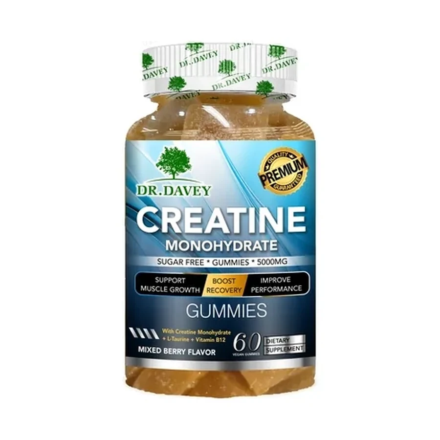 DR.DAVEY Creatine Monohydrate Gummies Personal Care Product 3 g OEM/ODM Dv-6701 product image for OEM/ODM private label personal care product manufacturing