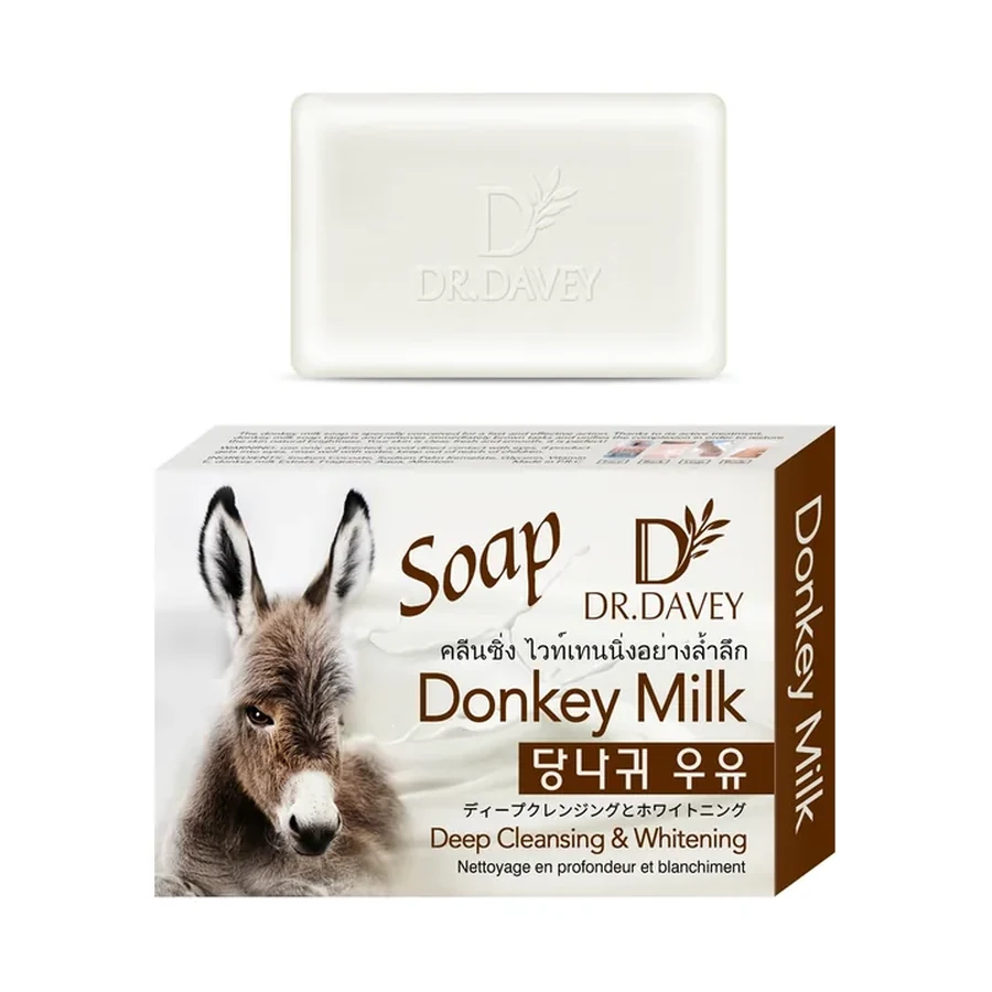 DR.DAVEY Donkey Milk Soap 100 g OEM/ODM Dv-6352 product image for OEM/ODM private label soap manufacturing