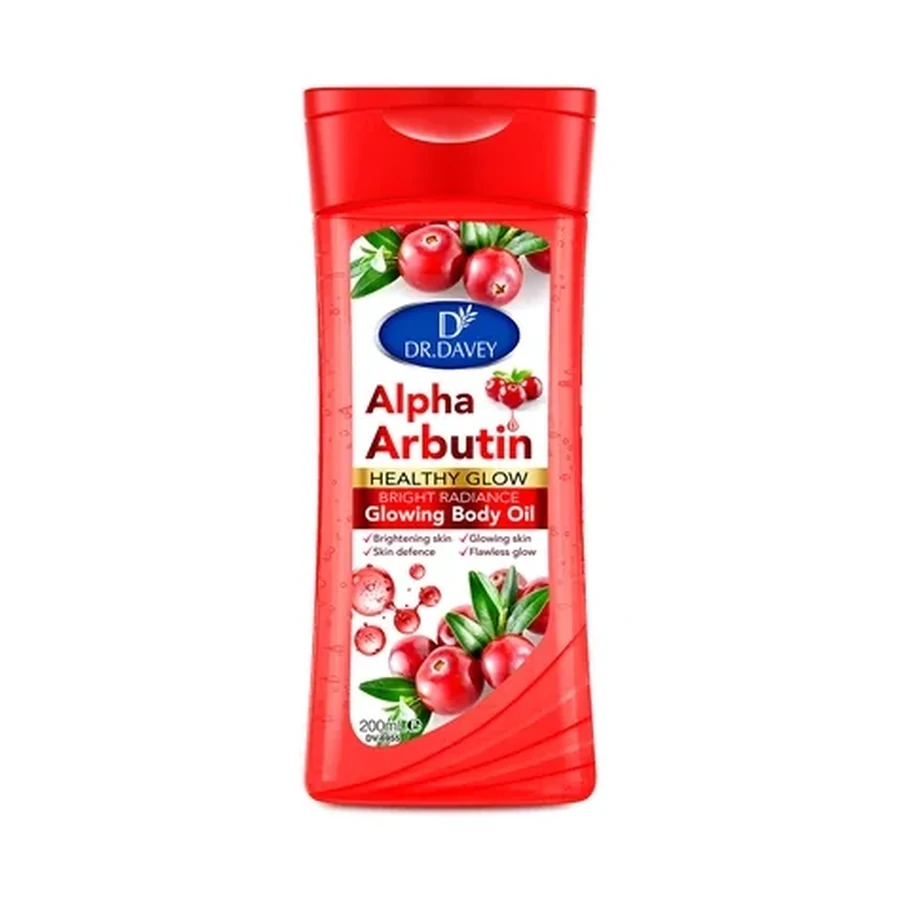 DR.DAVEY Dr.dr.dr.davey Alpha Arbutin Gel Body Oil 200 ml OEM/ODM Dv-6955 product image for OEM/ODM private label body oil manufacturing