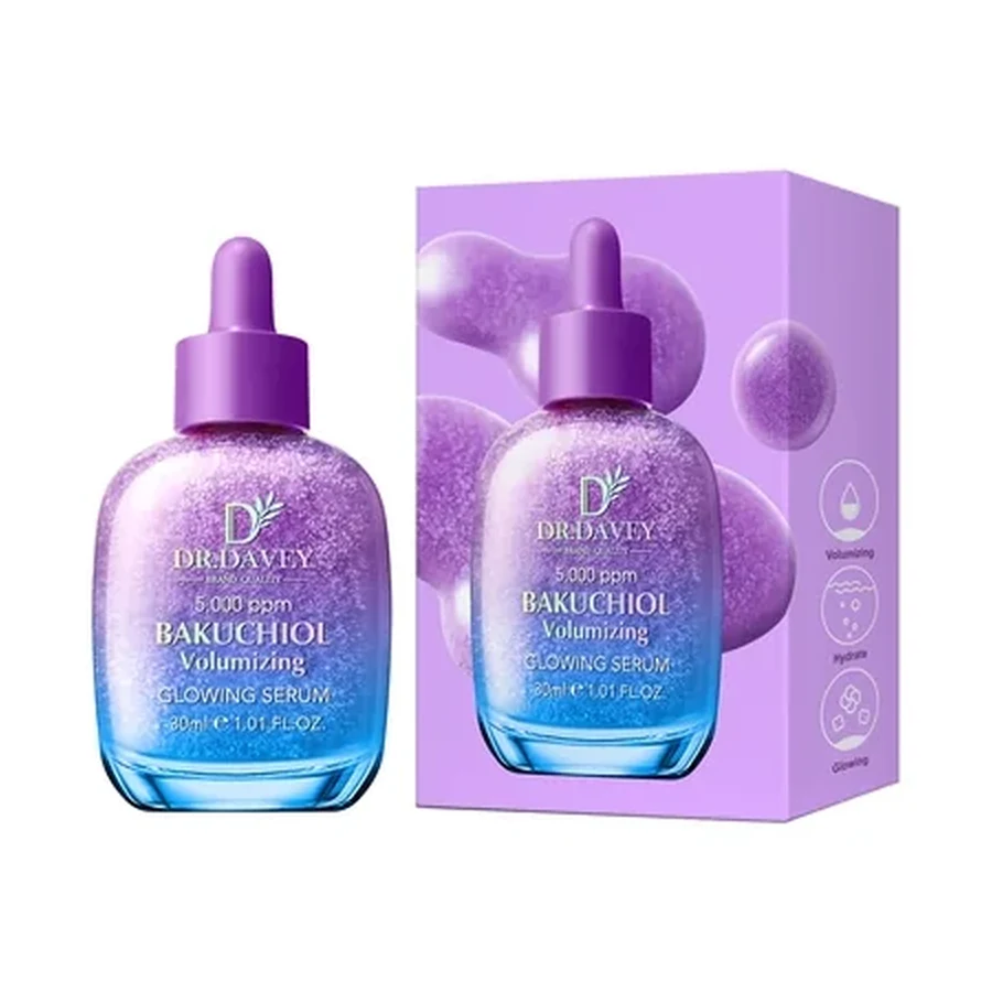 DR.DAVEY Dr.dr.dr.davey Bakuchiol Volumizing Glowing Serum 30 ml OEM/ODM Dv-6902 product image for OEM/ODM private label skincare manufacturing