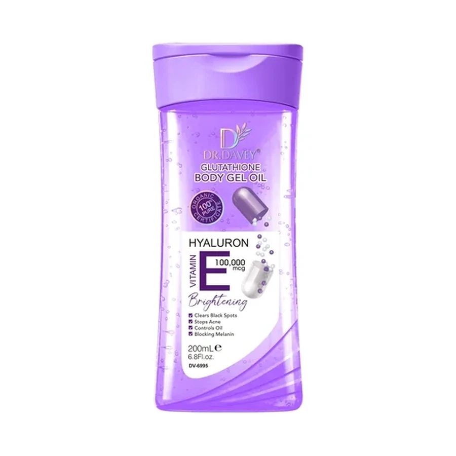 DR.DAVEY Dr.dr.dr.davey Glutathione Gel Body Oil 200 ml OEM/ODM Dv-6995 product image for OEM/ODM private label body oil manufacturing