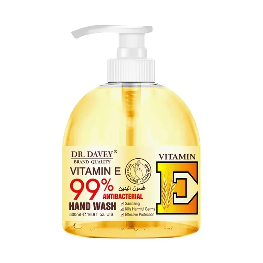 DR.DAVEY E Vitamin E Hand Wash Personal Care Product 500 ml OEM/ODM Dv-6270 product image for OEM/ODM private label personal care product manufacturing